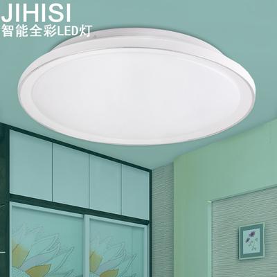 JIHISI 有机玻璃铝简约现代圆形LED 吸顶灯