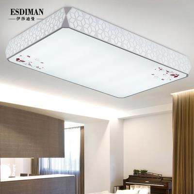 ESDIMAN 有机玻璃合金简约现代镂空雕花LED 吸顶灯