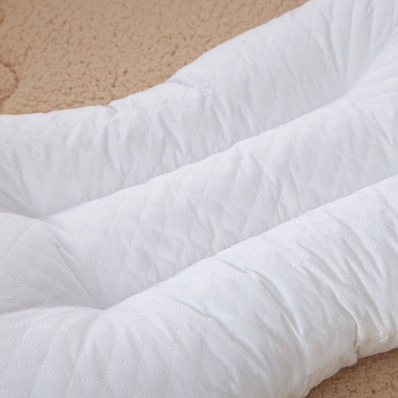 雅觉 九孔枕斜纹布棉布纤维枕长方形 rxz001枕头
