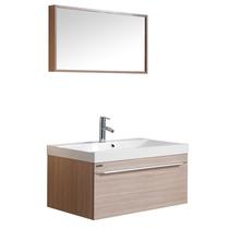 橡木含带水龙头人造石台面E1级简约现代 浴室柜