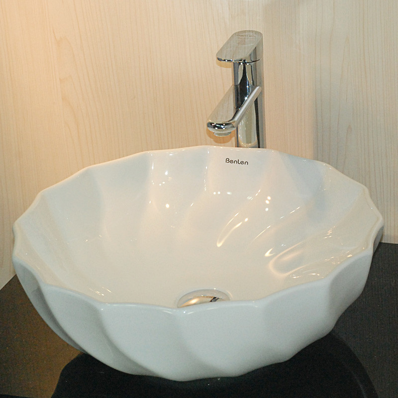 品领 陶瓷无孔 BLP9015洗手盆