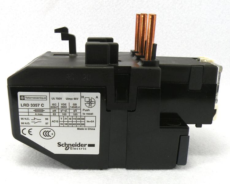施耐德 转换型 LRD3357C继电器