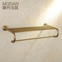 铜质铜色双层魅惑浪漫 MD-711置物架浴巾架