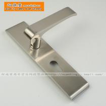 通用型拉丝不锈钢锁室内门双锁舌 E203-F203锁具