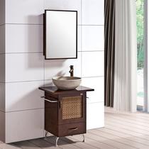 橡木木质台面E0级现代中式 浴室柜