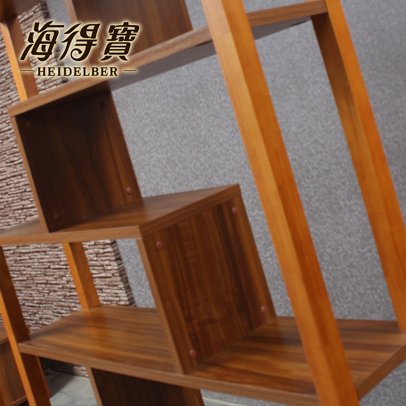 海得宝 实木饰品柜框架结构柚木现代中式 玄关