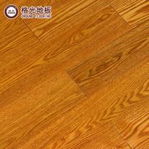 白蜡木平口A类实木复合地板 地板