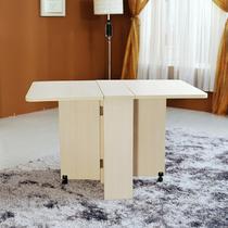 胡桃木色银线木色整装刨花板/三聚氰胺板箱框结构艺术长方形简约现代 餐桌