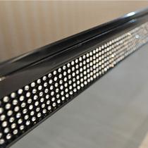 黑色人造板密度板/纤维板玻璃箱框结构储藏简约现代 YKK-57餐边柜