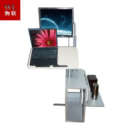 物联 金属铁合金台式加强版电脑桌品牌LOGO简约现代 电脑桌