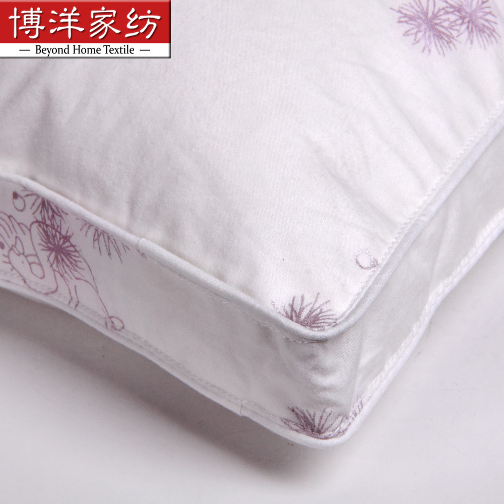 博洋 实物拍摄平纹棉布羽绒长方形 W91114261104-1枕头