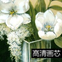 平面有框植物花卉喷绘 SPYK-06V01装饰画