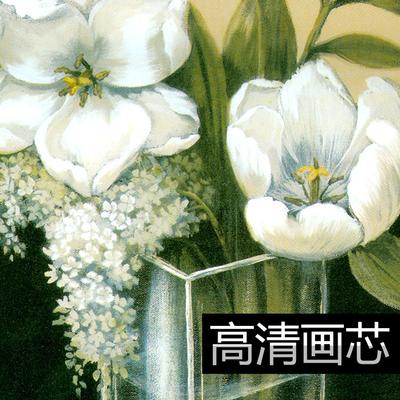 心泊 平面有框植物花卉喷绘 SPYK-06V01装饰画