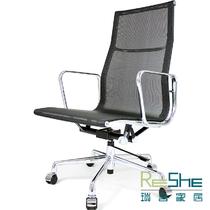 黑色白色金属固定扶手铝合金脚网布 BG-14电脑椅