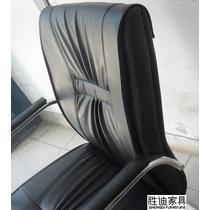 黑色固定扶手钢制脚皮艺 SD-YZ099电脑椅