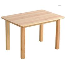 原木桌+椅一把松木多功能儿童简约现代 学习桌