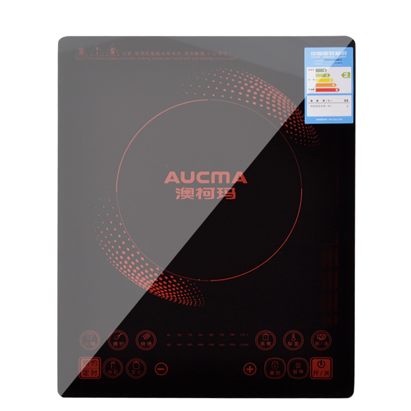 澳柯玛 整版滑动触摸黑色微晶面板Aucma/澳柯玛全国联保二级 C-22K10电磁炉