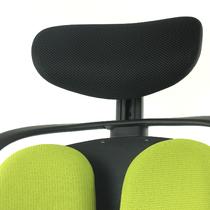 塑料固定扶手升降扶手尼龙脚铝合金脚网布 电脑椅