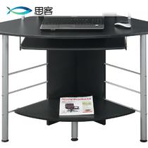人造板电脑桌密度板/纤维板PVC转角北欧/宜家 书桌