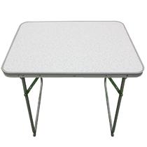 斑点白金属铁支架结构折叠现代中式 折叠桌