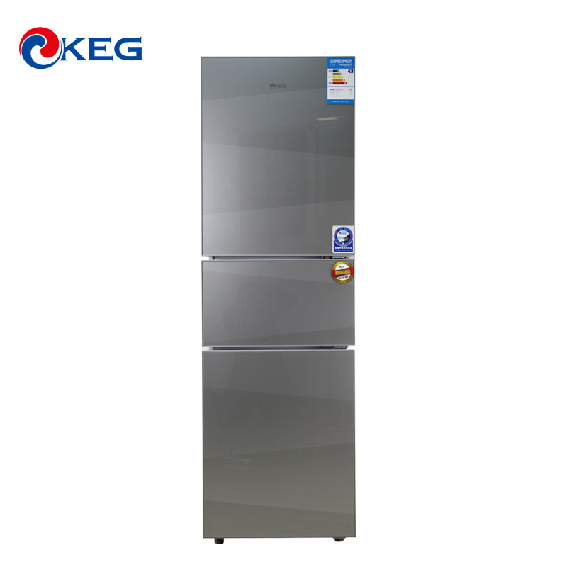 韩电 三门式冷藏冷冻BCD-206DG冰箱 冰箱