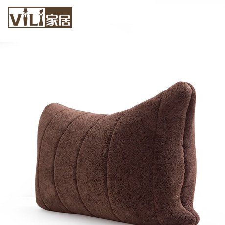 VILI 土黄色咖啡色优等品记忆棉长方形 枕头