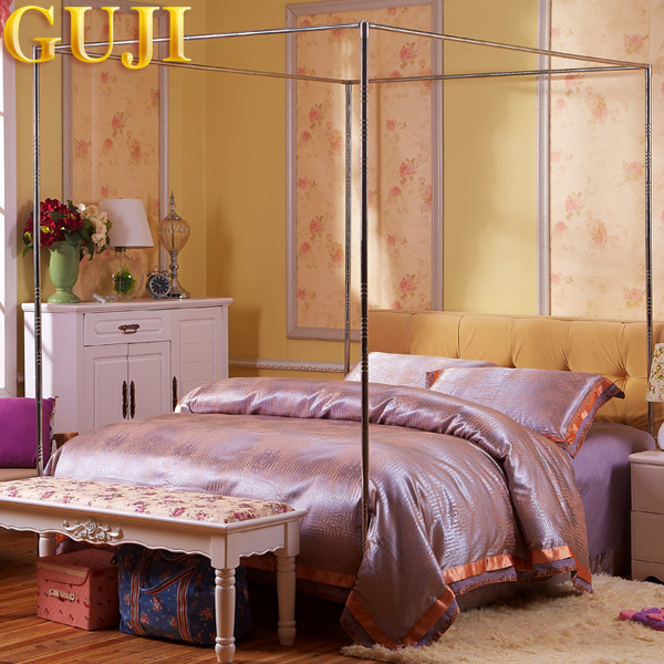 GUJI 古吉 不锈钢管蚊帐配件宫廷蚊帐通用 蚊帐