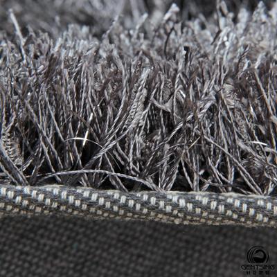 轩臣地毯 化纤简约现代涤纶纯色长方形中国风机器织造 地毯