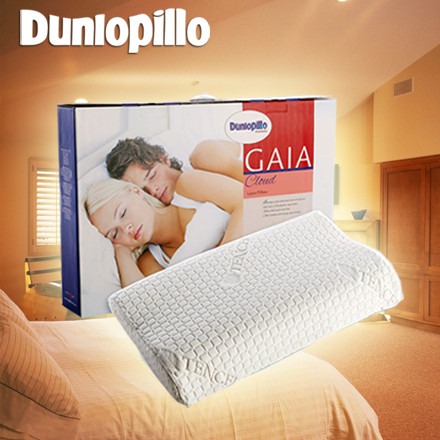 邓禄普 一等品棉布乳胶长方形 GAIA CLOUD枕头