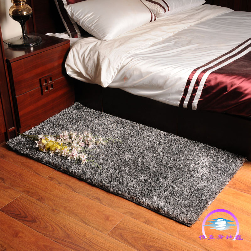 恒亚斯地毯 化纤简约现代涤纶纯色长方形机器织造 地毯