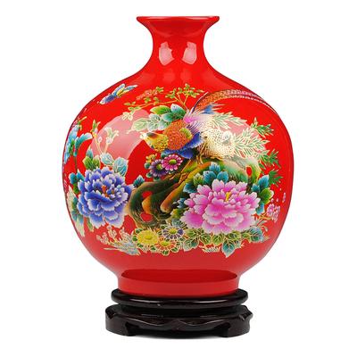 鼎众陶瓷 陶瓷台面DZ545640花瓶中号新古典 花瓶