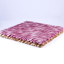 酒红色褐色2%-3%毛巾毯一等品夏季欧式 毛毯