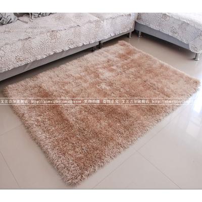 艾美吉尔 化纤可手洗欧式涤纶纯色长方形欧美机器织造 地毯