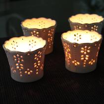 陶瓷块状蜡烛简约现代 3832烛台