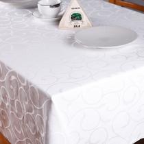 白色布植物花卉现代中式 桌布