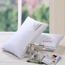 羽丝绒枕/单只涤棉纤维枕长方形 枕头护颈枕