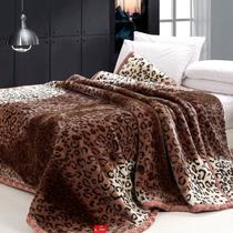 2%-3%拉舍尔毛毯一等品冬季几何图案 毛毯