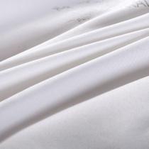 奶白色粉色绗缝冬季斜纹涤纶羊毛 被芯