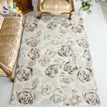 简约现代植物花卉长方形机器织造 维纳斯地毯