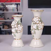 陶瓷杯状蜡烛现代中式 烛台