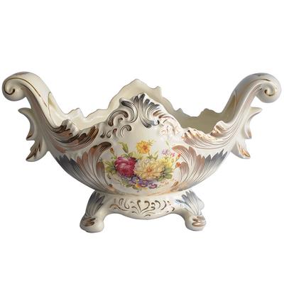 尚宏 白色陶瓷台面花瓶现代中式 花瓶