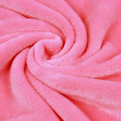 IX 蓝色玫红灰紫粉红珊瑚绒毯春秋纯色简约现代 毛毯