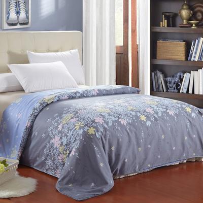 寝の悦 棉布斜纹布植物花卉简约现代 被套
