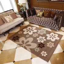 混纺植物花卉长方形机器织造 地毯