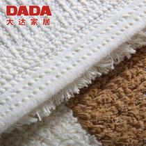 米白色绒面条纹欧式机器织造 地垫
