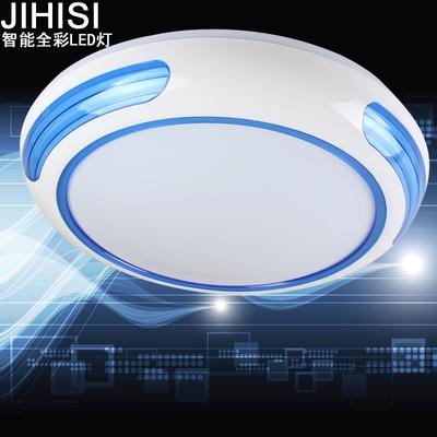 JIHISI 有机玻璃铝现代时尚卡通圆形LED 吸顶灯