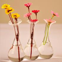 4连体3连体玻璃台面花瓶中号欧式 花瓶