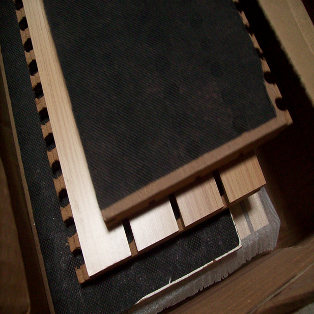 坤耐 KN/坤耐 阻燃型槽木吸音板007板材中密度板