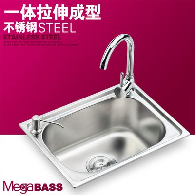 MEGABASS 不锈钢 MG-4835/5238/5540/6045水槽