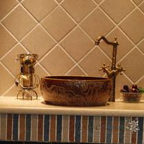 陶瓷单孔 海鸟洗手盆